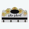 Youngs Wood She Shed Wall Hook & Sign 72382